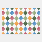 Carnaval Circus Kinderen Verjaardag Inpakpapier Vel (Voorkant 3)