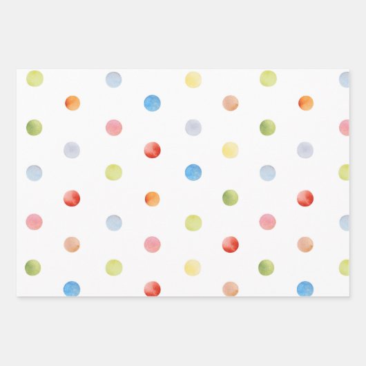 Carnaval Circus Kinderen Verjaardag Inpakpapier Vel (Voorkant 2)