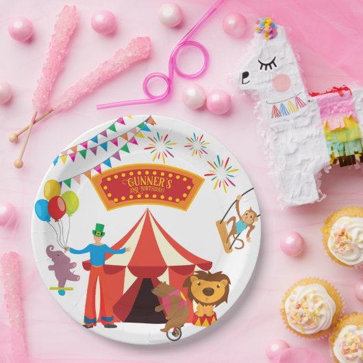 Carnaval Circus Party Papier Bord (Feest)