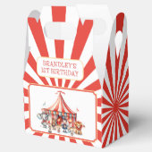 Carnaval Circus Show & Dieren Verjaardagsfeest Bedankdoosjes (Geopend)