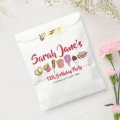 Carnaval Circus State Fair Foods Verjaardagsfeest Bedankzakje (Gezegeld)