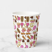 Carnaval Circus State Fair Foods Verjaardagsfeest Papieren Bekers (Rechts)