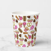 Carnaval Circus State Fair Foods Verjaardagsfeest Papieren Bekers (Voorkant)