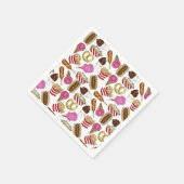 Carnaval Circus State Fair Foods Verjaardagsfeest Servet (Hoek)