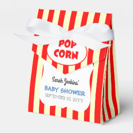 Carnaval Circus Stripe Baby shower Bedankdoosjes