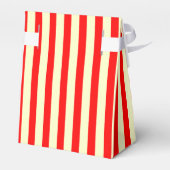 Carnaval Circus Stripe Baby shower Bedankdoosjes (Achterkant)