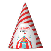 Carnaval Circus Verjaardag Feesthoedjes (Voorkant)
