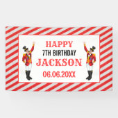 Carnaval Circus Verjaardag Spandoek (Horizontaal)