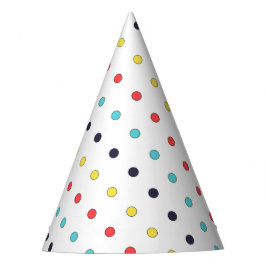Carnaval Colorful Small Stippen Birthday Feesthoedjes