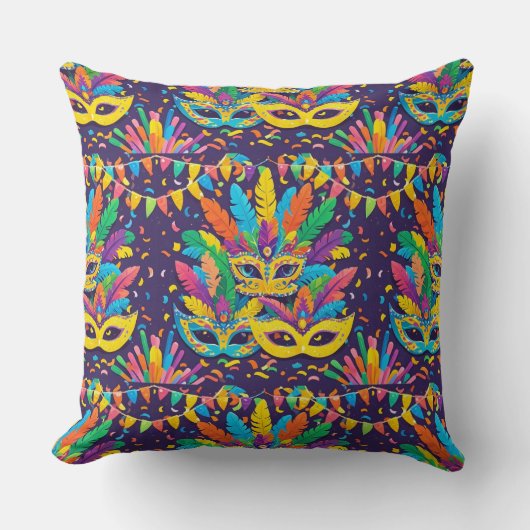 Carnaval com máscaras  kussen (Voorkant)