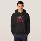 Carnaval Crew Grappig Circus Personeel Kostuum Cir Hoodie (Voorkant volledig)
