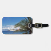 Carnaval cruiseschip aangedaan bij Grand Cayman Bagagelabel (Voorkant horizontaal)