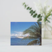 Carnaval cruiseschip aangedaan op Grand Cayman Isl Briefkaart (Staand voorkant)