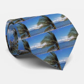 Carnaval cruiseschip aangedaan op Grand Cayman Isl Stropdas (Opgerold)