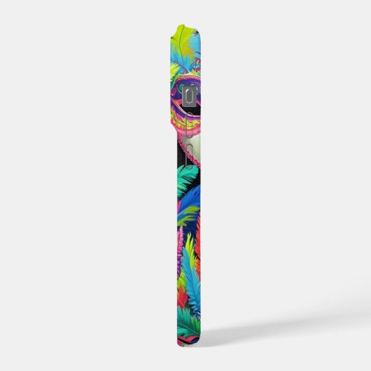 Carnaval de máscara para si divertir  iPhone hoesje (Linkerkant)