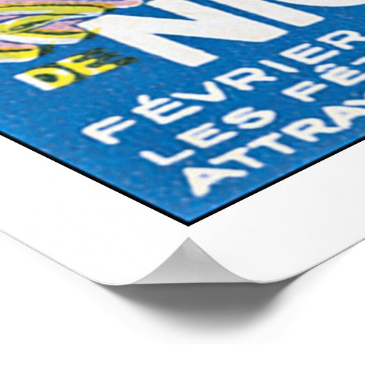 Carnaval de Nice Poster (Hoek)