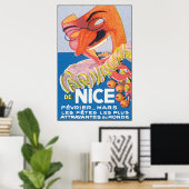 Carnaval De Nice Poster (Thuiskantoor)