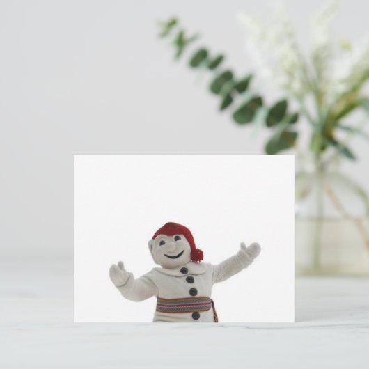 Carnaval de Québec Briefkaart (Staand voorkant)