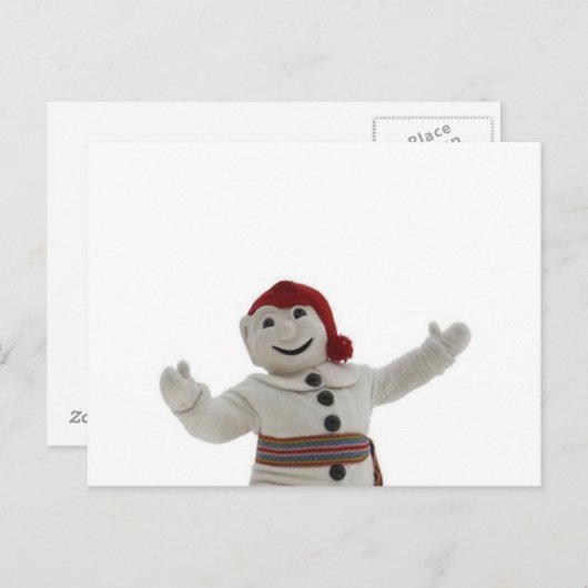 Carnaval de Québec Briefkaart (Voorkant / Achterkant)