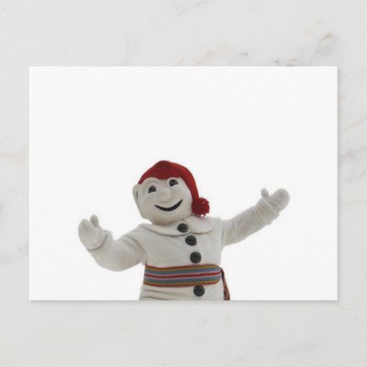 Carnaval de Québec Briefkaart (Voorkant)