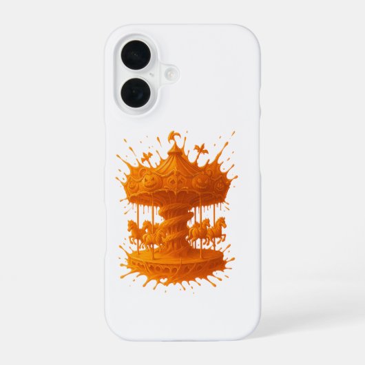 Carnaval der Schaduwen iPhone 16 Hoesje (Achterkant)