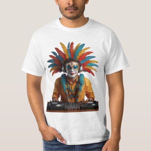 Carnaval DJ T-shirt (Voorkant)