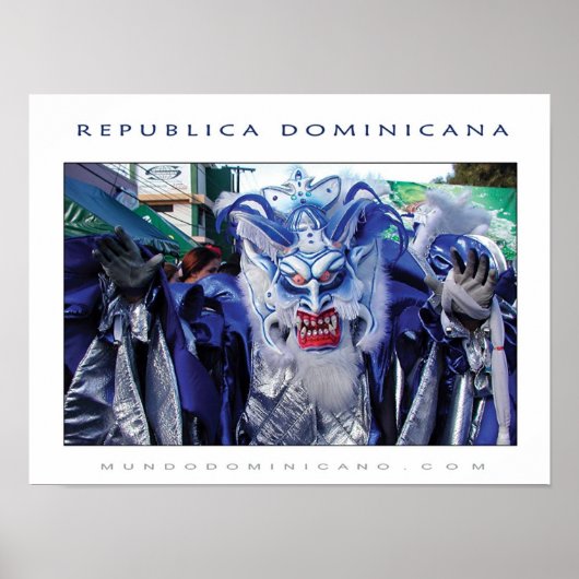 CARNAVAL DOMINICANO POSTER (Voorkant)