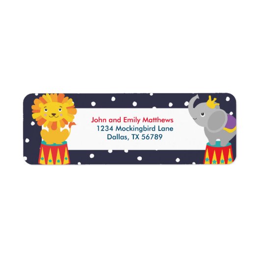 Carnaval Etiket (Voorkant)