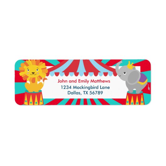 Carnaval Etiket (Voorkant)