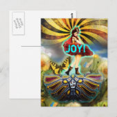 Carnaval Fairy Briefkaart (Voorkant / Achterkant)