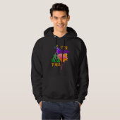 Carnaval Feest Idee Flamingo Mardi Gras 1 Hoodie (Voorkant volledig)