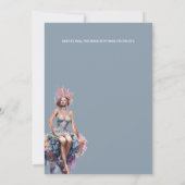 Carnaval Festival Optocht lgbtq gay pride feest Kaart (Achterkant)