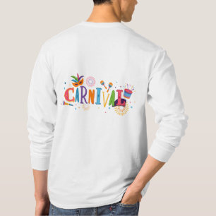 Carnaval Festival Thema Ontwerp T-Shirt