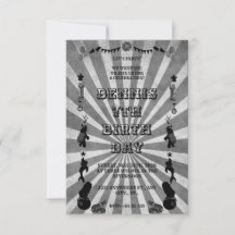 Carnaval festival zwart en wit