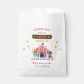 Carnaval Grote Top Kom Alle Circus Verjaardag Bedankzakje (Voorkant)