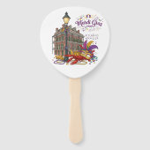 Carnaval Handwaaier (Achterkant)