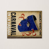Carnaval Havana  Cuba Travel Advertisement Legpuzzel (Horizontaal)