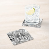 Carnaval in Brazilië Kleuren Kartonnen Onderzetters (Insitu)