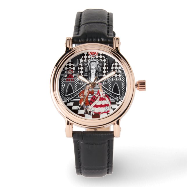 Carnaval in een magisch land horloge (Voorkant)