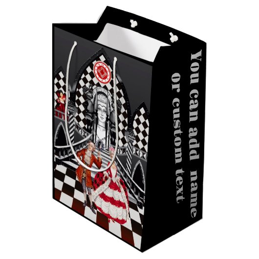 Carnaval in een magisch land medium cadeauzakje (Achterkant Gekanteld)