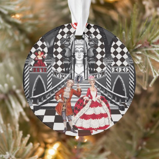 Carnaval in een magisch land ornament (Boom)