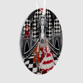 Carnaval in een magisch land ornament (voorkant)
