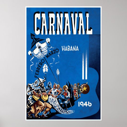 Carnaval in Habana poster (Voorkant)