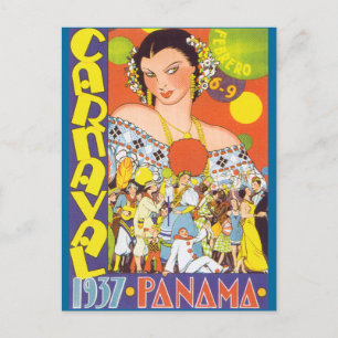 Carnaval in Panama Briefkaart
