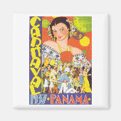 Carnaval in Panama Magneet (Voorkant)