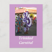 Carnaval in Trinidad Briefkaart (Voorkant)