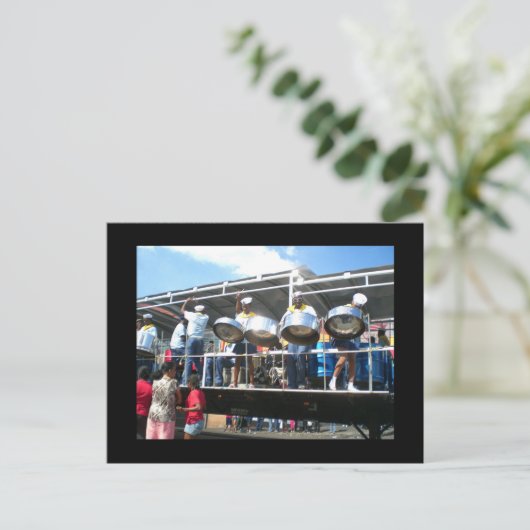 Carnaval in Trinidad Briefkaart (Staand voorkant)