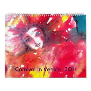 Carnaval in Venetië 2011 Kalender