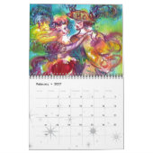 Carnaval in Venetië 2016 / Italiaanse Masquerade Kalender (Feb 2027)