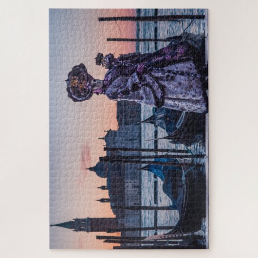 Carnaval in Venetië Legpuzzel (Verticaal)